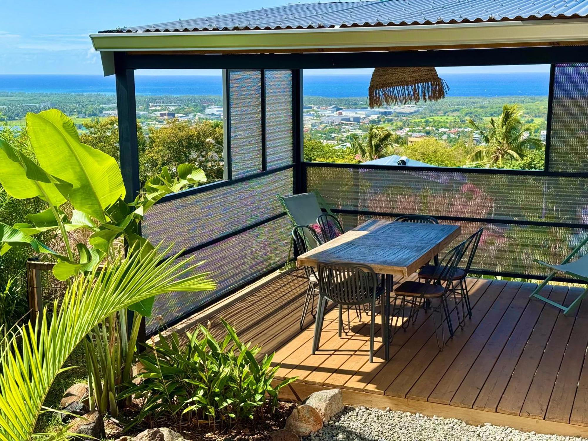 Vacoa - Villa Salba. Panoramic View. L'Etang-Sale ภายนอก รูปภาพ