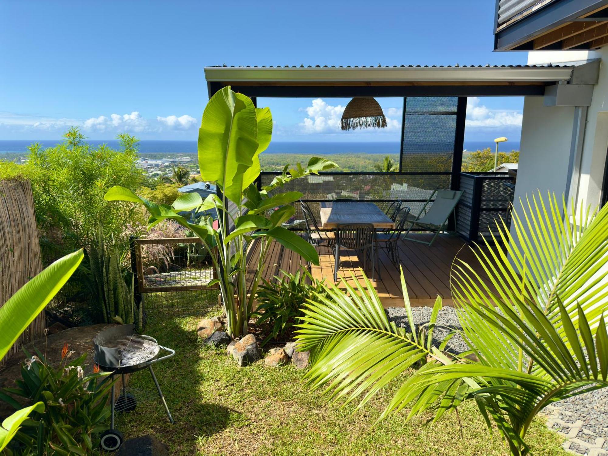 Vacoa - Villa Salba. Panoramic View. L'Etang-Sale ภายนอก รูปภาพ