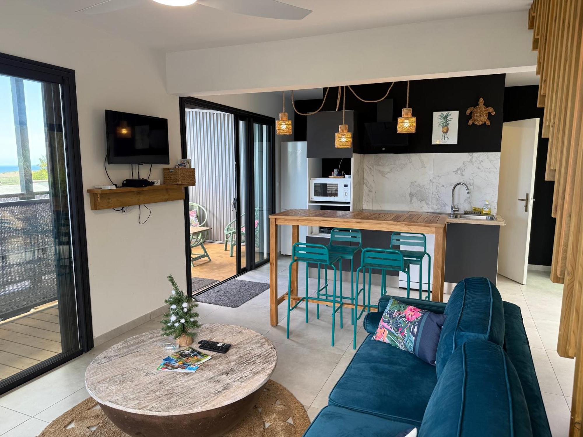 Vacoa - Villa Salba. Panoramic View. L'Etang-Sale ภายนอก รูปภาพ