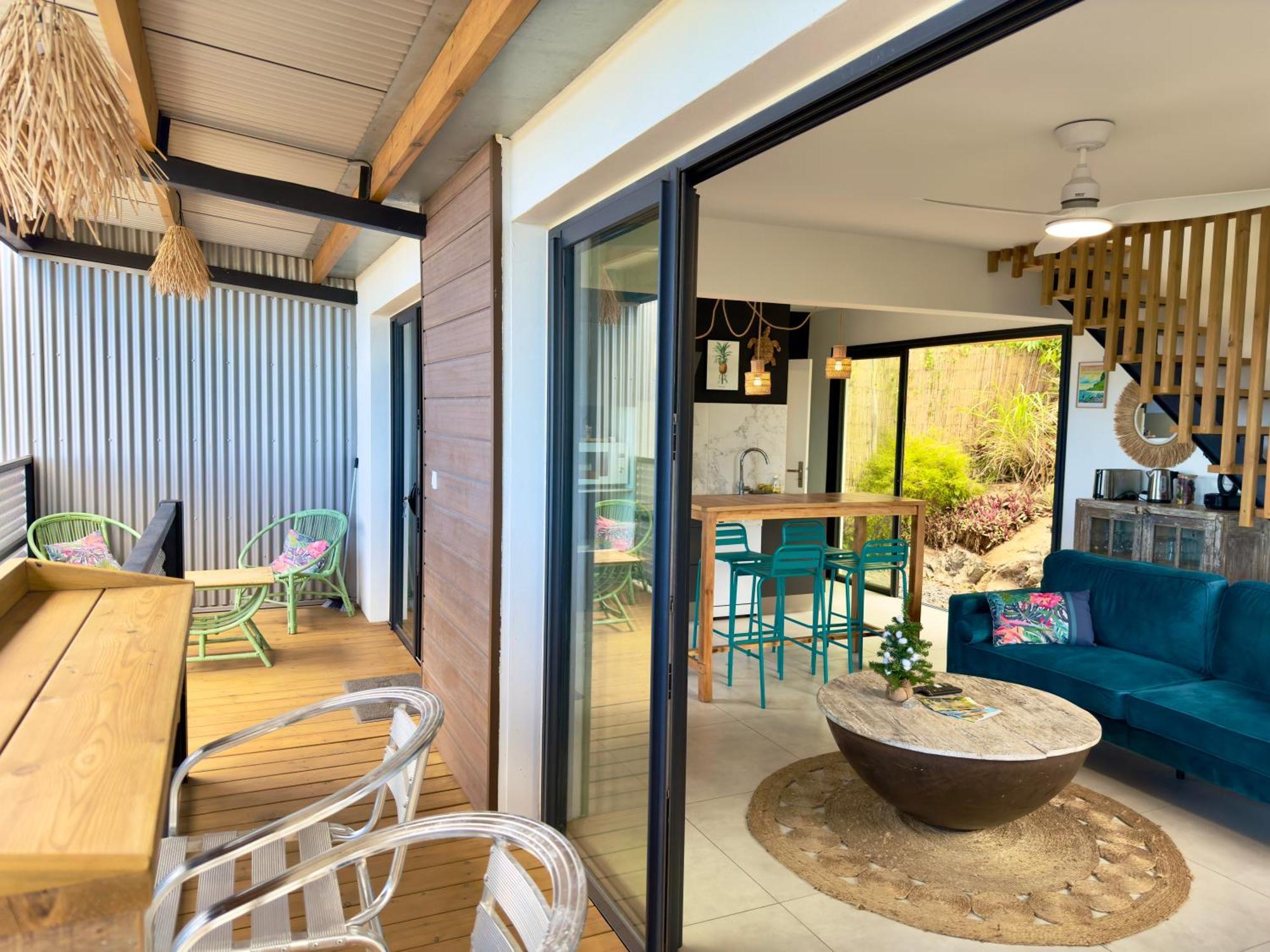 Vacoa - Villa Salba. Panoramic View. L'Etang-Sale ภายนอก รูปภาพ