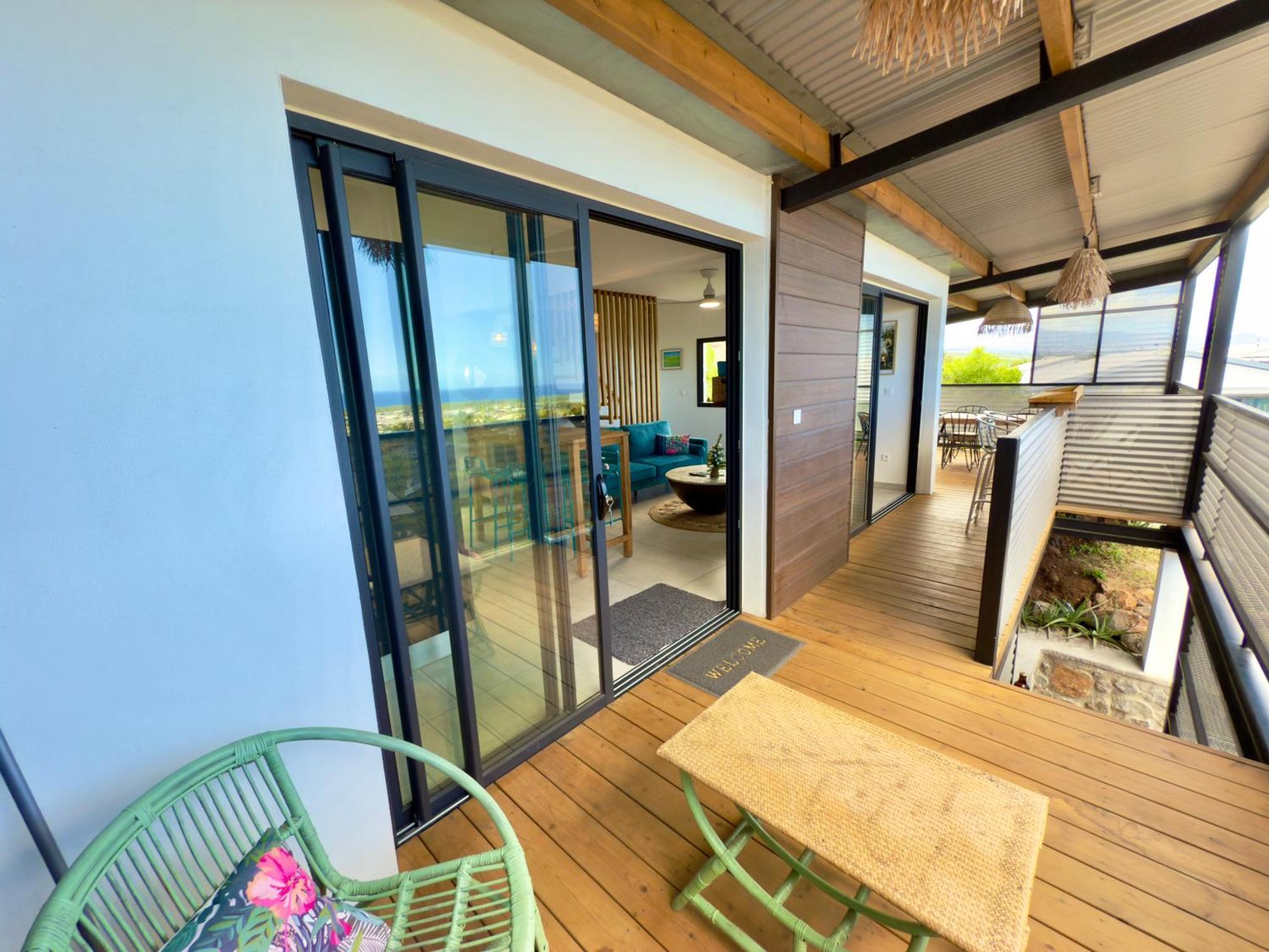 Vacoa - Villa Salba. Panoramic View. L'Etang-Sale ภายนอก รูปภาพ