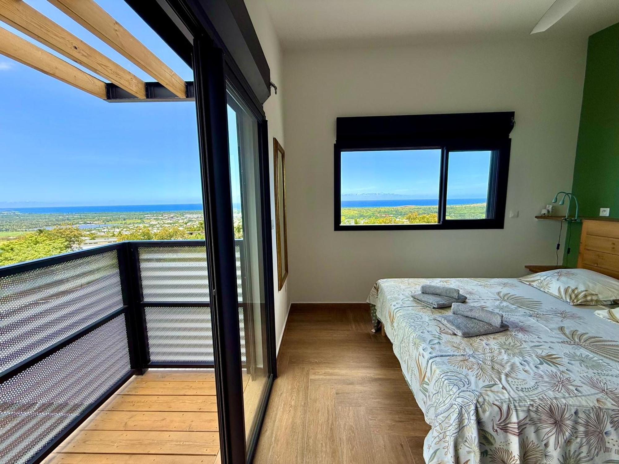 Vacoa - Villa Salba. Panoramic View. L'Etang-Sale ภายนอก รูปภาพ