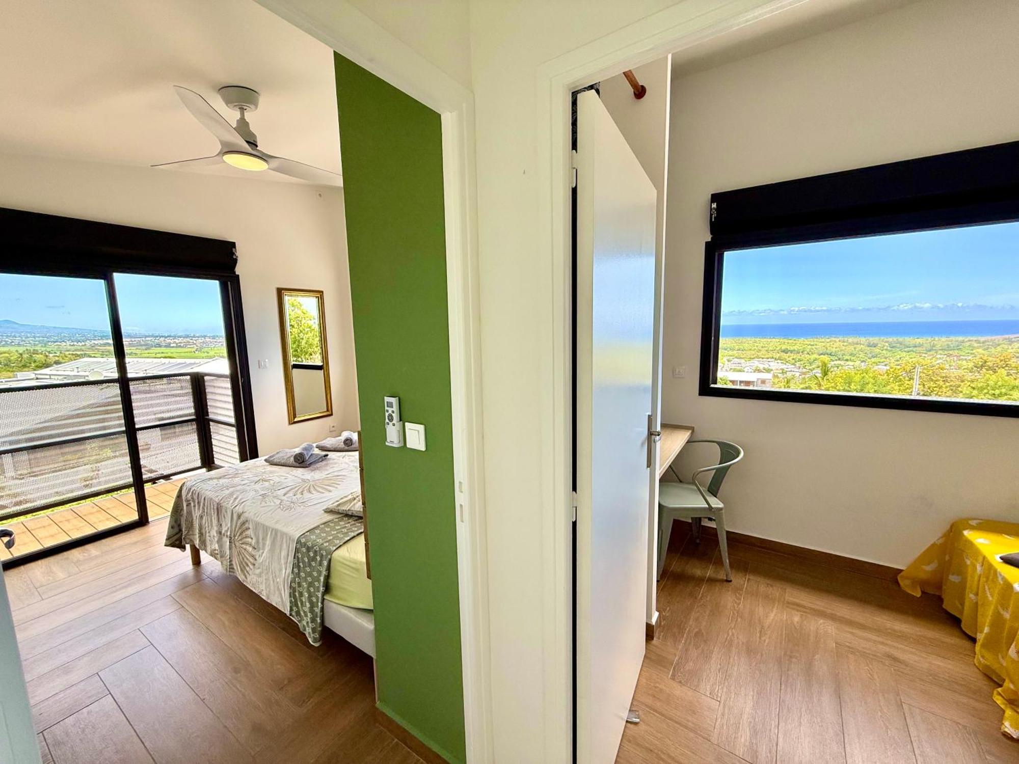 Vacoa - Villa Salba. Panoramic View. L'Etang-Sale ภายนอก รูปภาพ
