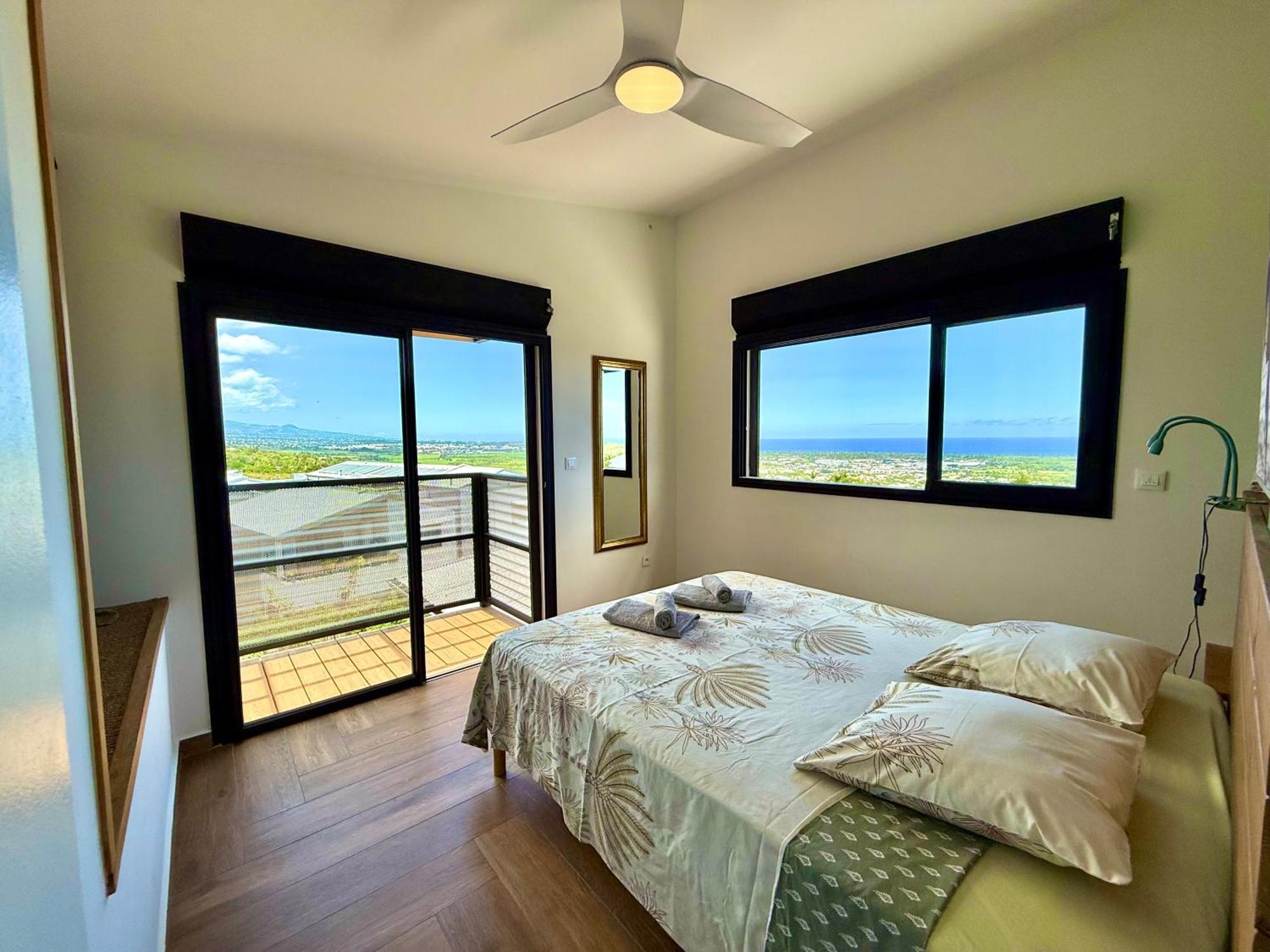 Vacoa - Villa Salba. Panoramic View. L'Etang-Sale ภายนอก รูปภาพ
